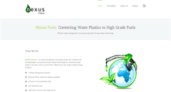 Desktop Screenshot of nexusfuels.com